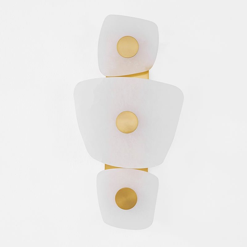 Fylsa asymmetrische Wandleuchte aus Alabaster