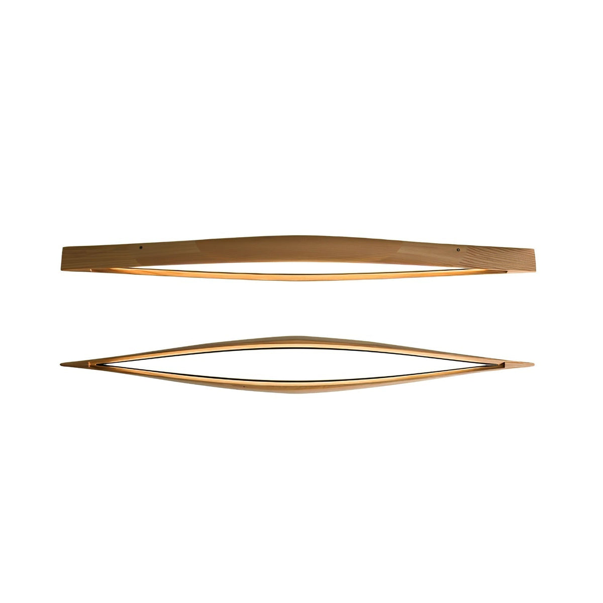 Alnoreth Deckenleuchte skandinavisch Horizon Linear aus Holz