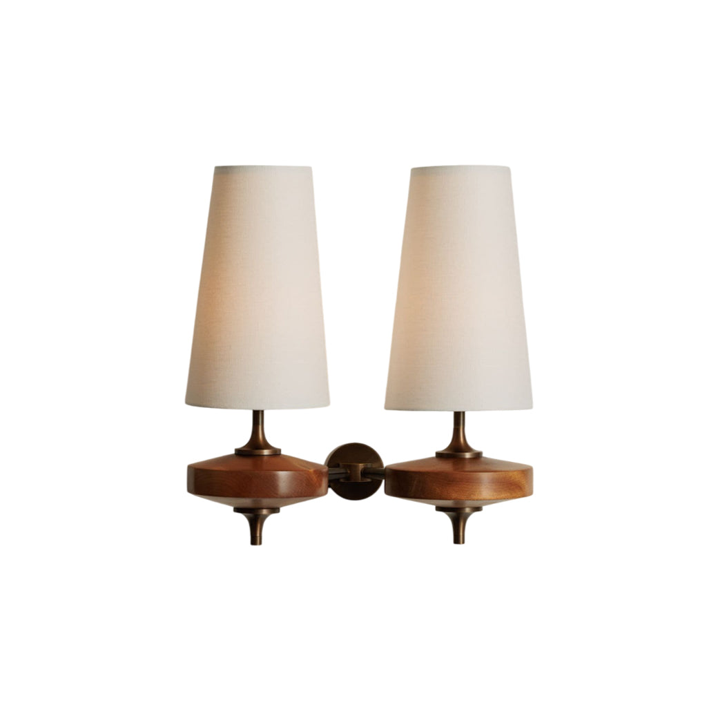 Soluelia Vintage Antik Messing Wandleuchte