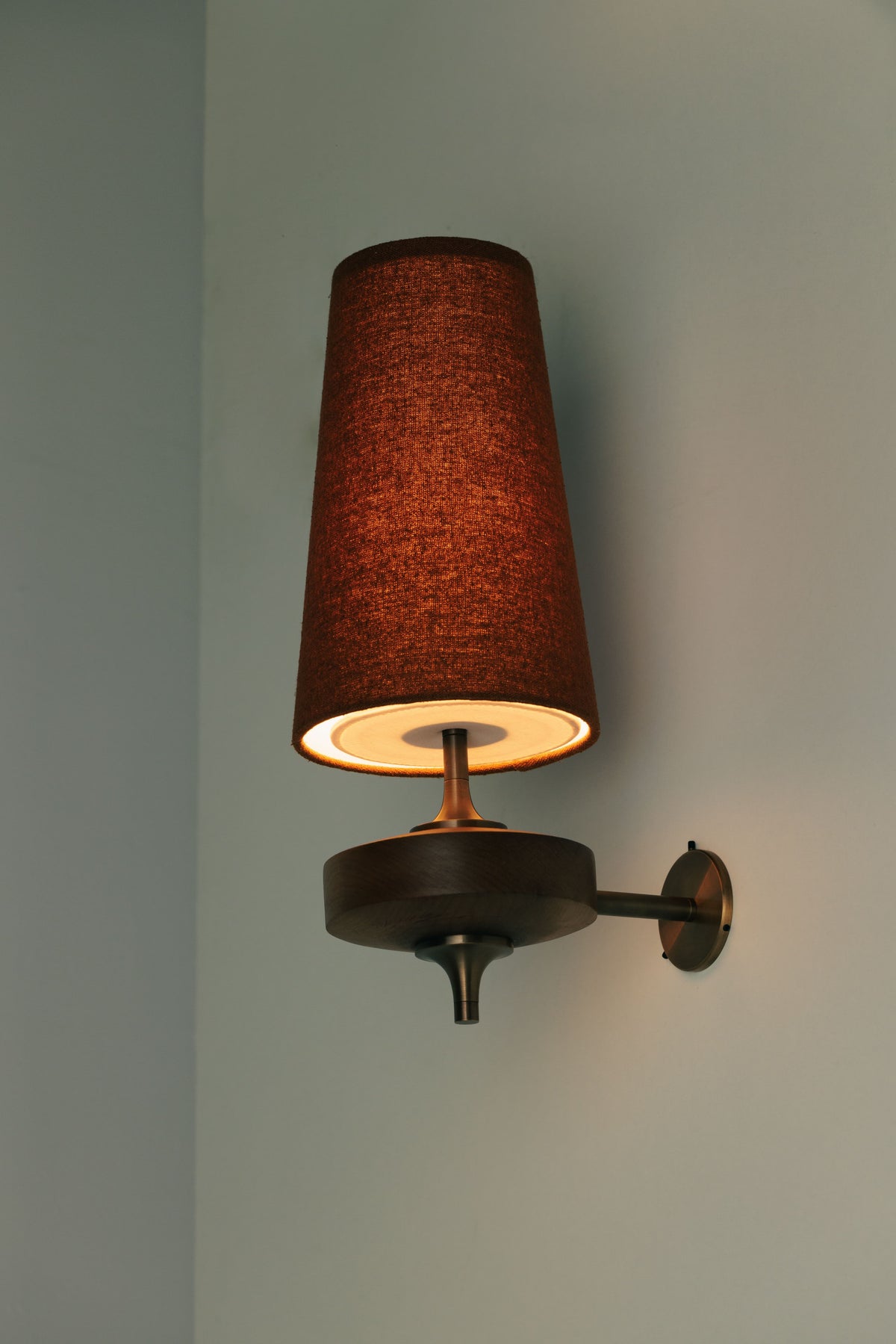 Soluelia Vintage Antik Messing Wandleuchte