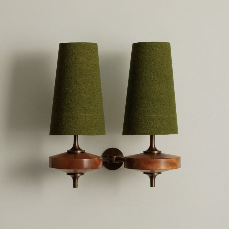Soluelia Vintage Antik Messing Wandleuchte