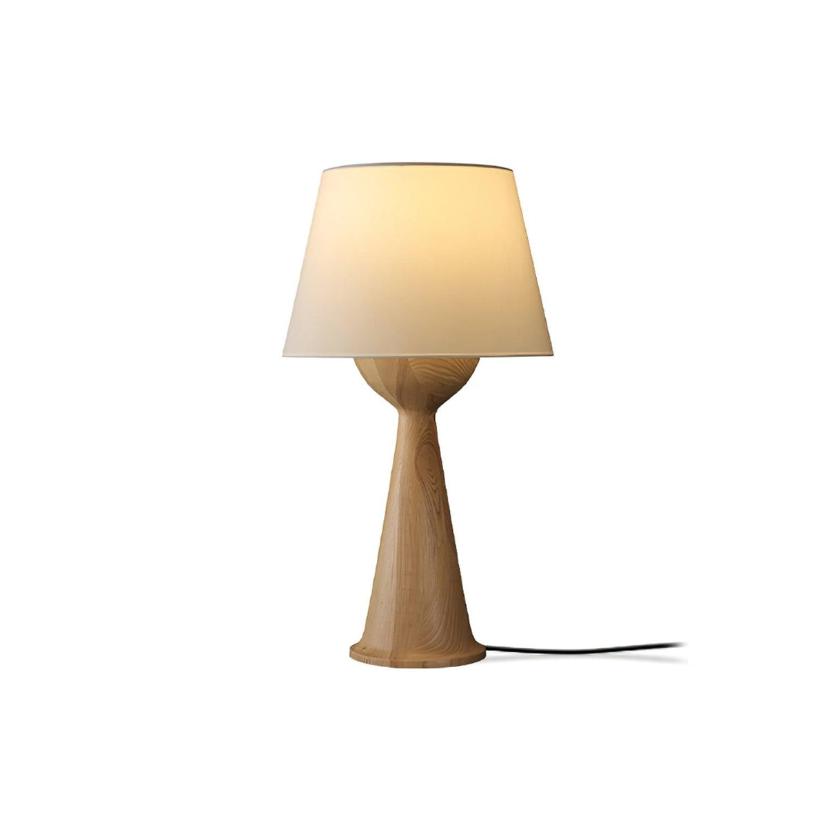 Tempo Vintage Holz-Tischlampe