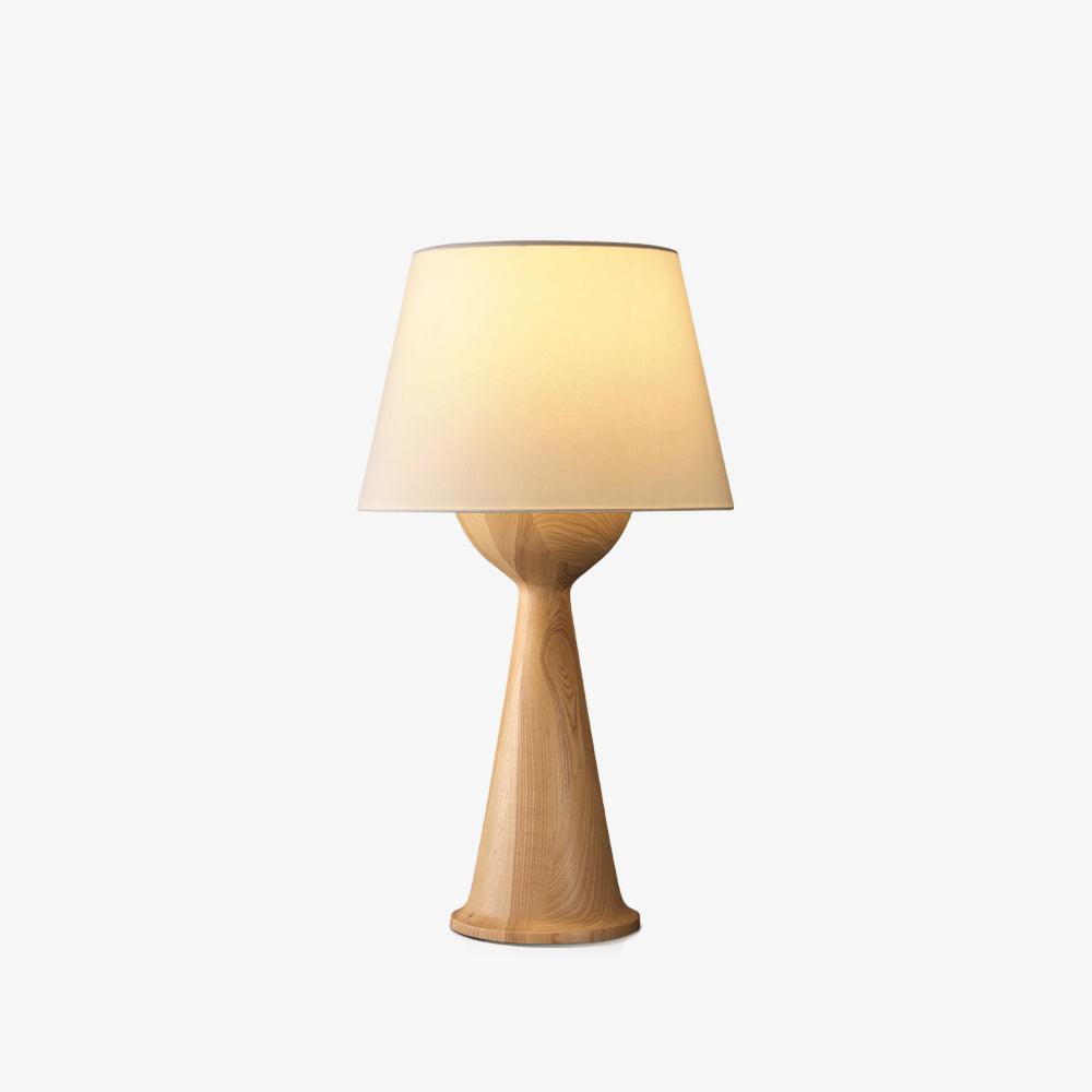 Tempo Vintage Holz-Tischlampe
