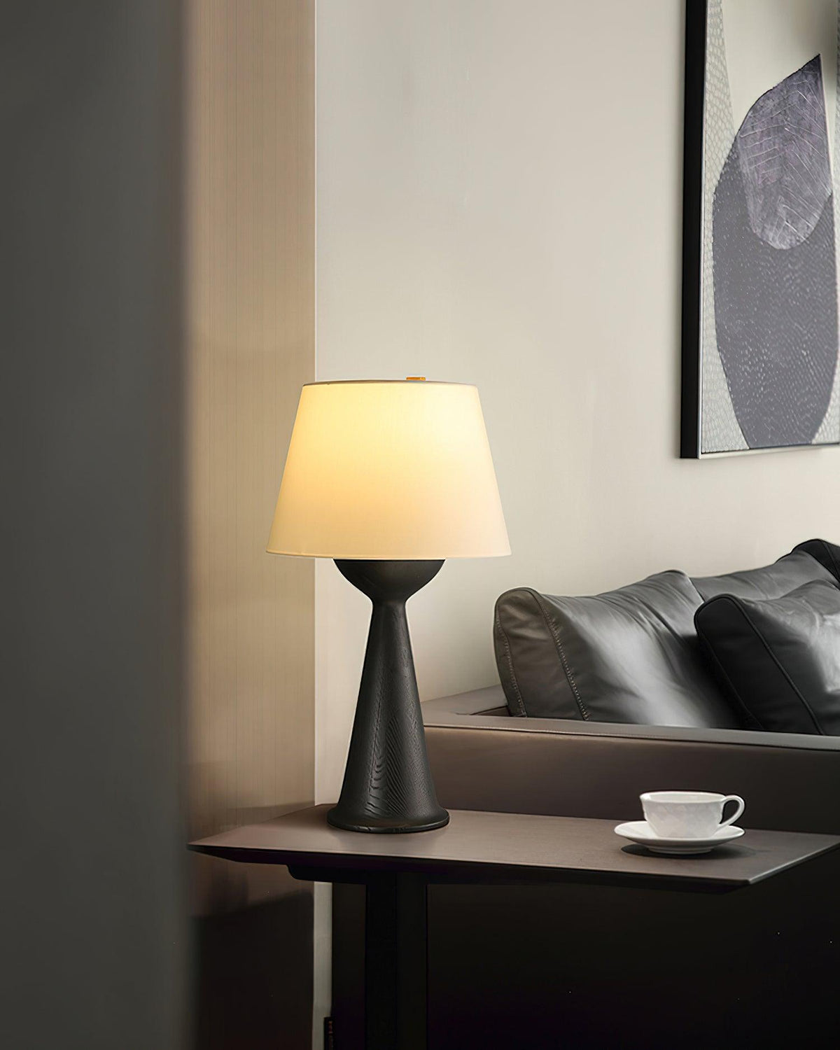 Tempo Vintage Holz-Tischlampe
