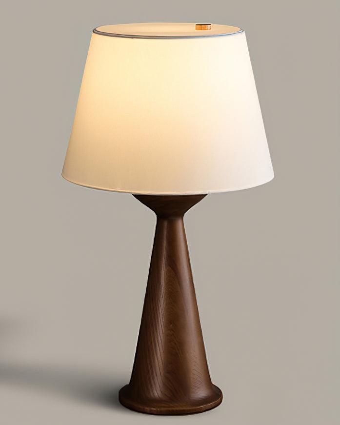 Tempo Vintage Holz-Tischlampe