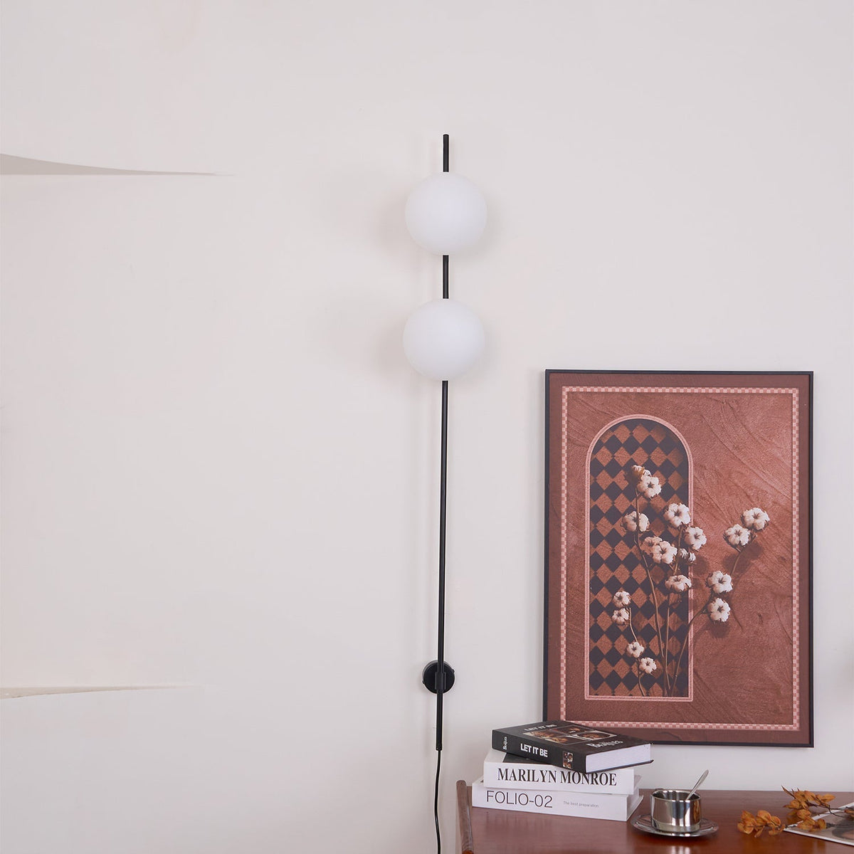 Evshaora zeitgenössische minimalistische Glas-Wandleuchte