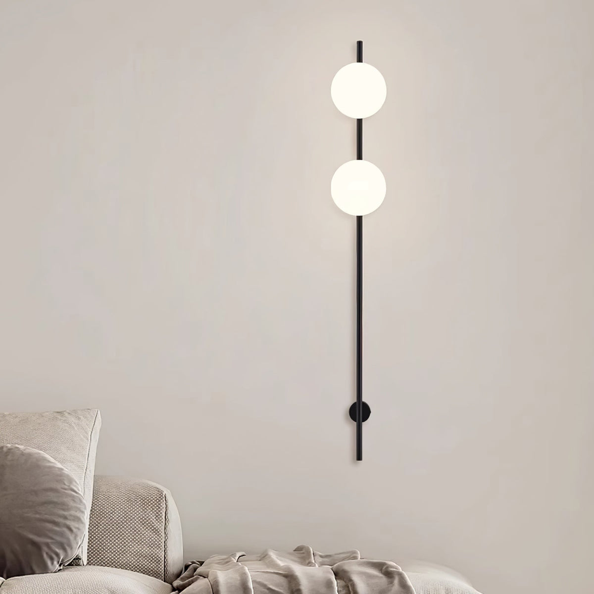 Evshaora zeitgenössische minimalistische Glas-Wandleuchte