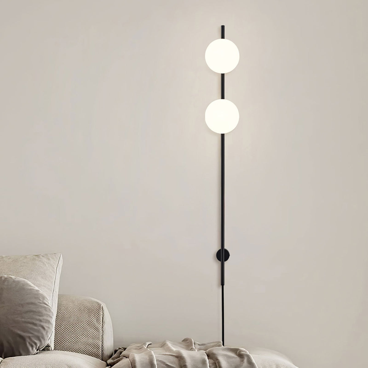Evshaora zeitgenössische minimalistische Glas-Wandleuchte