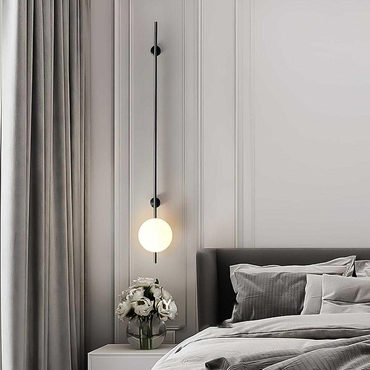 Evshaora zeitgenössische minimalistische Glas-Wandleuchte
