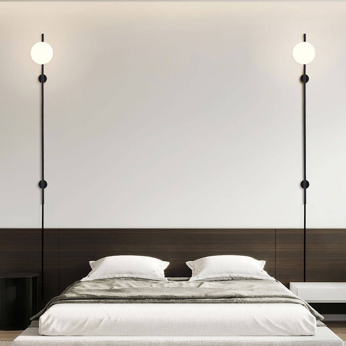 Evshaora zeitgenössische minimalistische Glas-Wandleuchte