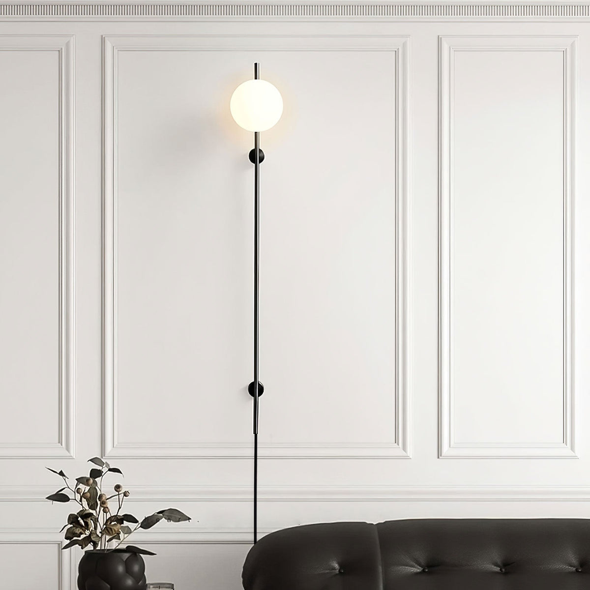 Evshaora zeitgenössische minimalistische Glas-Wandleuchte