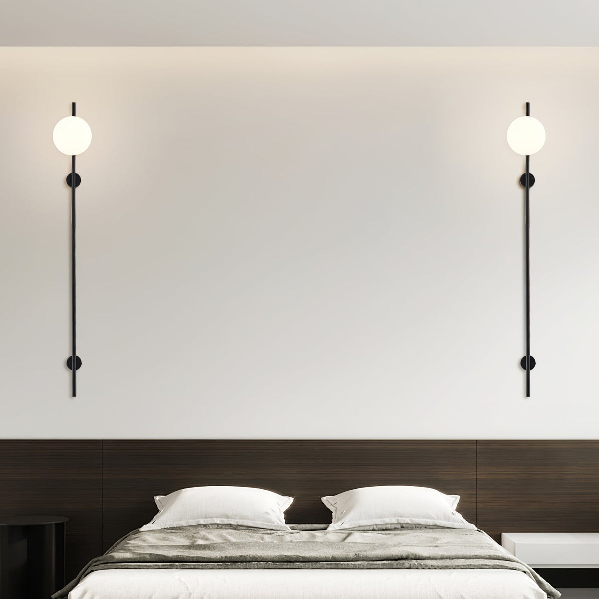 Evshaora zeitgenössische minimalistische Glas-Wandleuchte