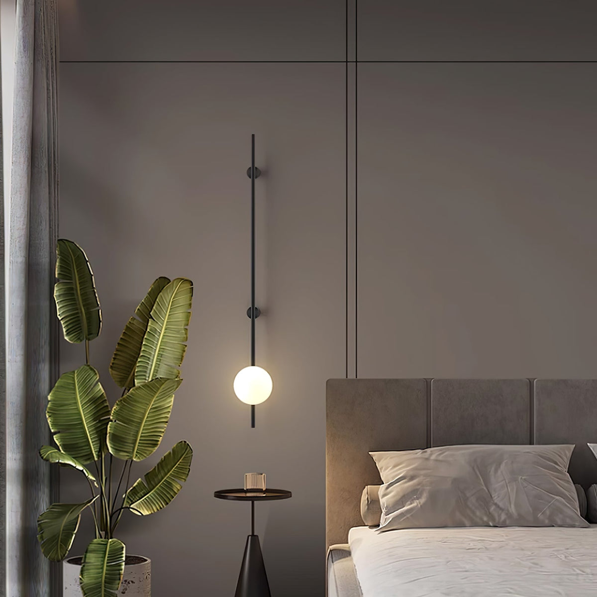 Evshaora zeitgenössische minimalistische Glas-Wandleuchte