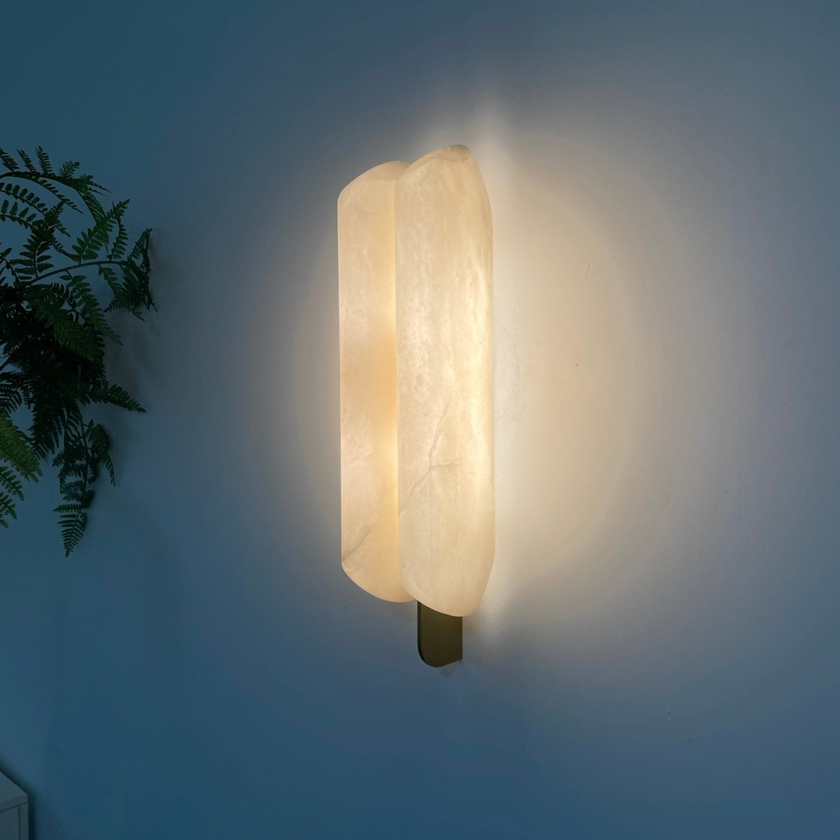 Husk Alabaster Wandleuchte