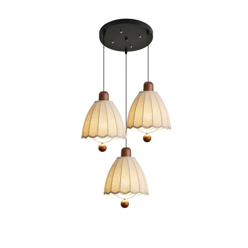 Finscombe Stoff-Pendelleuchte