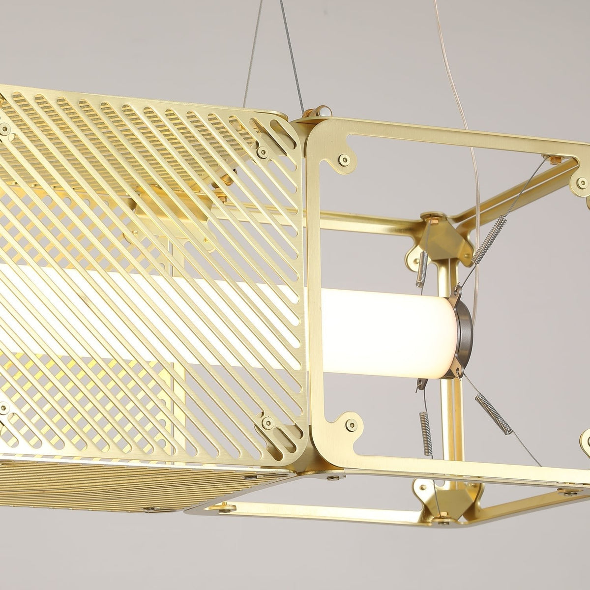 Atheor Premium nordische Kunst Pendelleuchte aus Messing