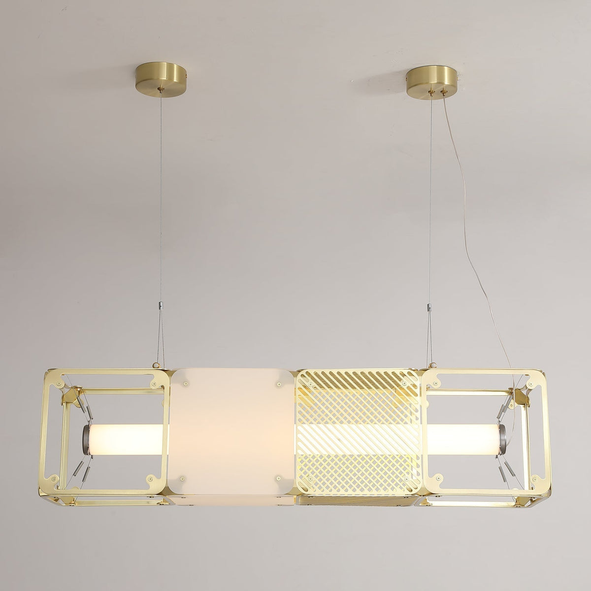 Atheor Premium nordische Kunst Pendelleuchte aus Messing