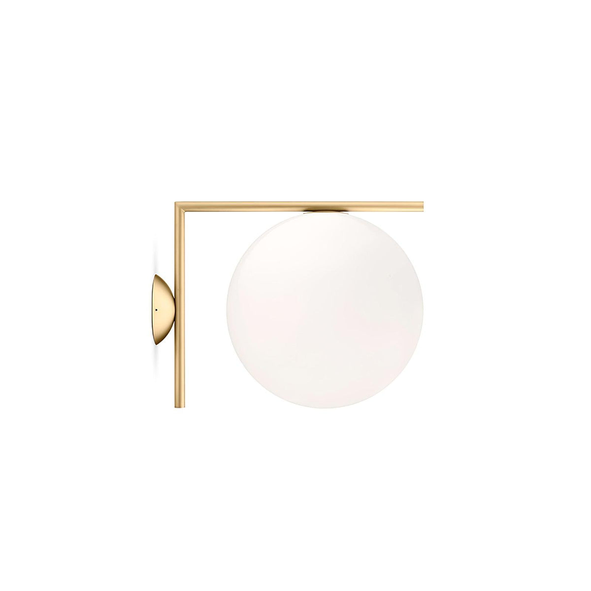 Joanna zeitgenössische minimalistische Opal-geblasene-Glas-Wandleuchte