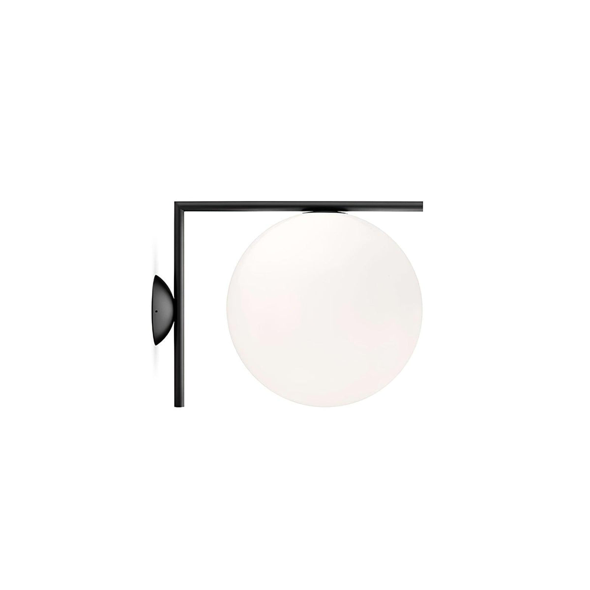 Joanna zeitgenössische minimalistische Opal-geblasene-Glas-Wandleuchte