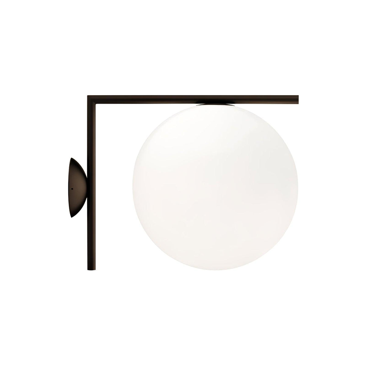 Joanna zeitgenössische minimalistische Opal-geblasene-Glas-Wandleuchte