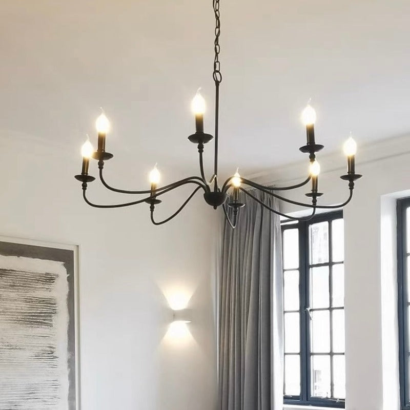 Silva  Kronleuchter  Retro Schlafzimmer Schwarz/Gold
