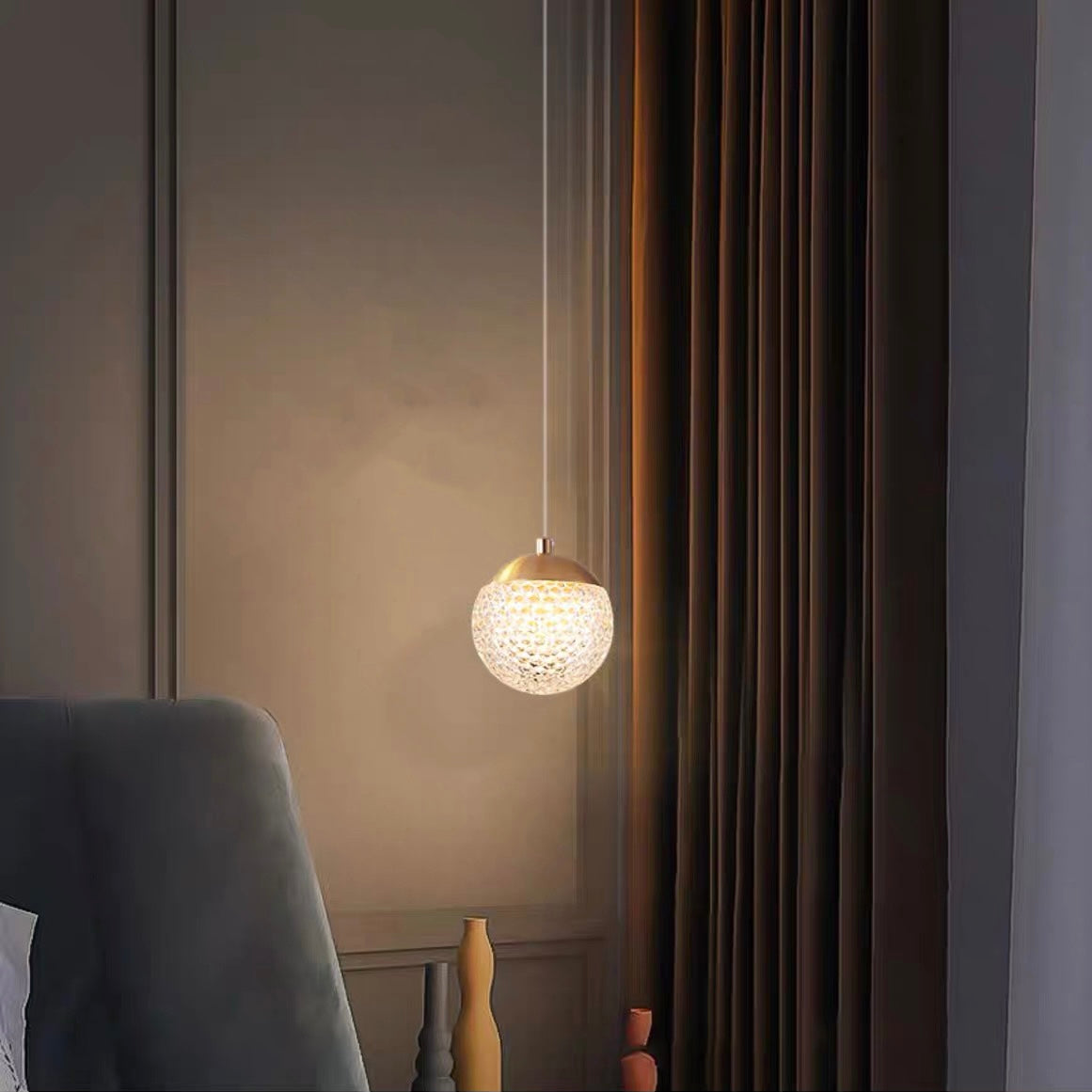Arisha Design/Modern LED Pendelleuchte Schlafzimmer/Esszimmer Gold