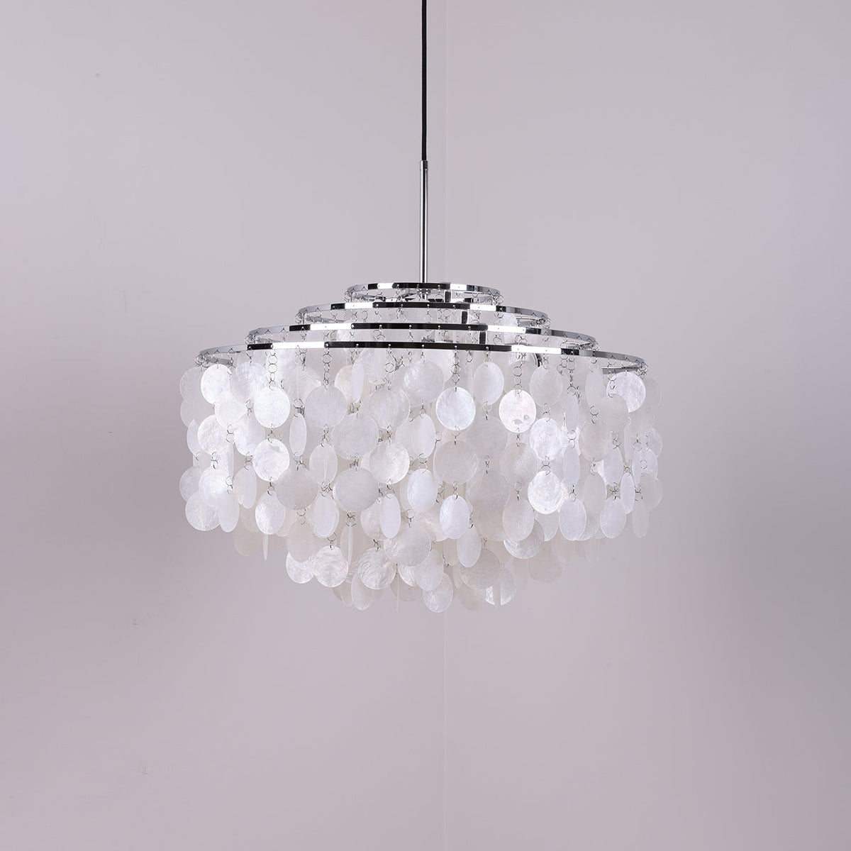 Rivena Pendelleuchte Rund Schalenring