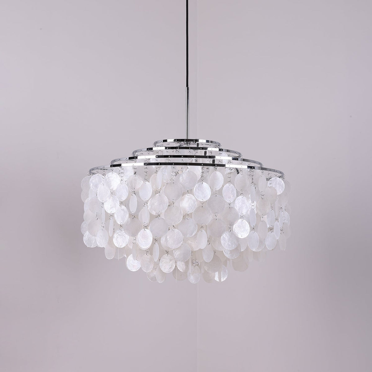Rivena Pendelleuchte Rund Schalenring