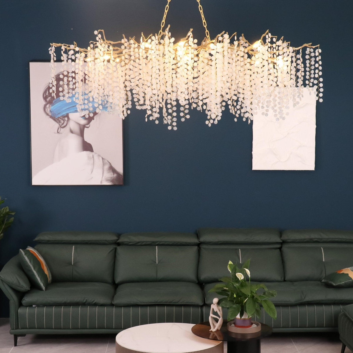 Miralyn Pendelleuchte Kristall Dewdrop