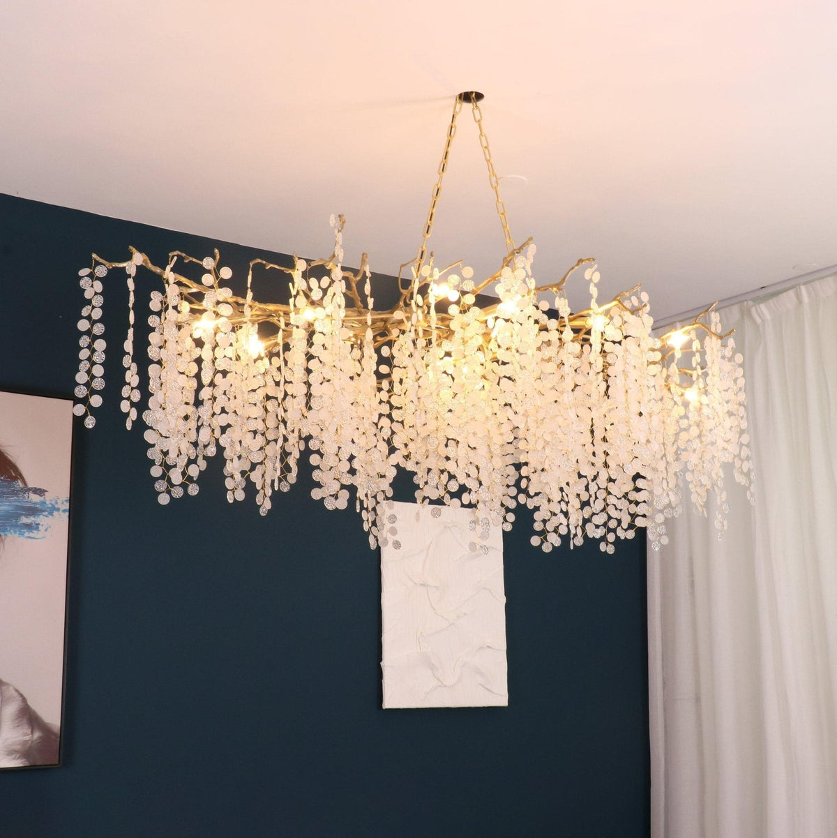 Miralyn Pendelleuchte Kristall Dewdrop