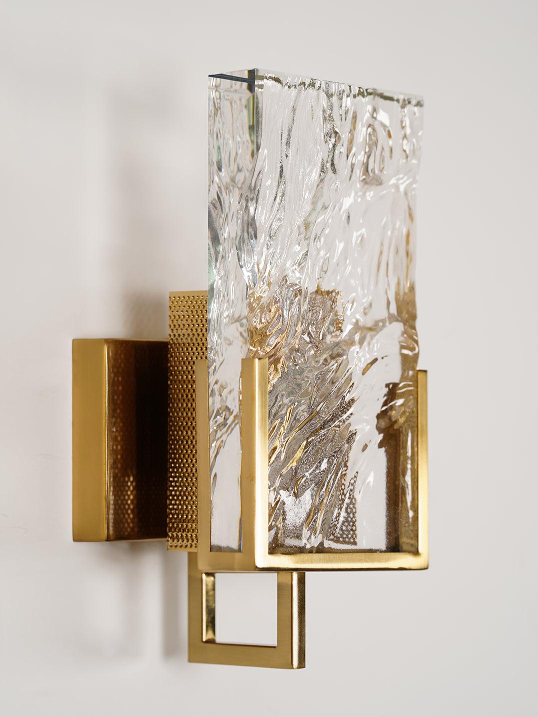 Ivenen Art Elegance Einzigartige Eiskristall-Wandleuchte