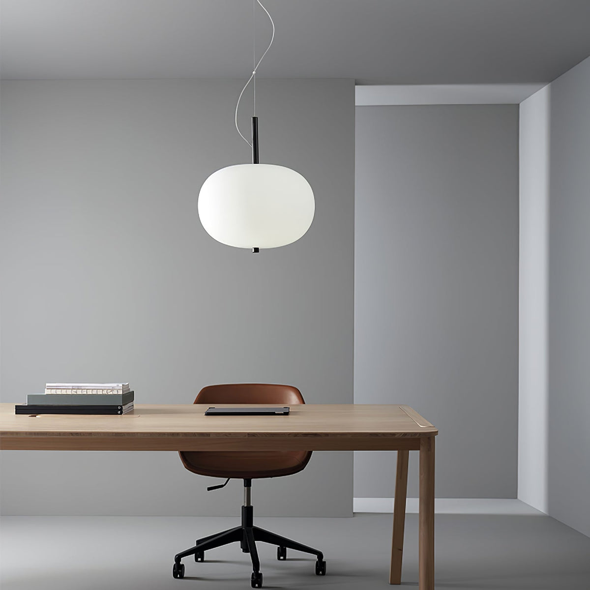 Duality Moderne Pendelleuchte aus Glas