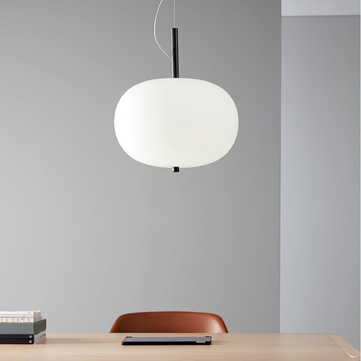 Duality Moderne Pendelleuchte aus Glas
