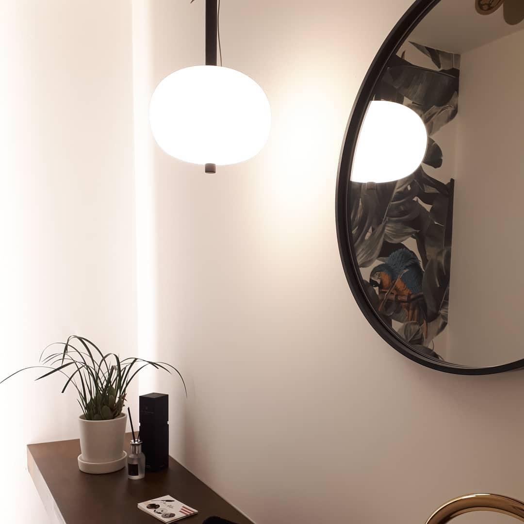 Duality Moderne Pendelleuchte aus Glas