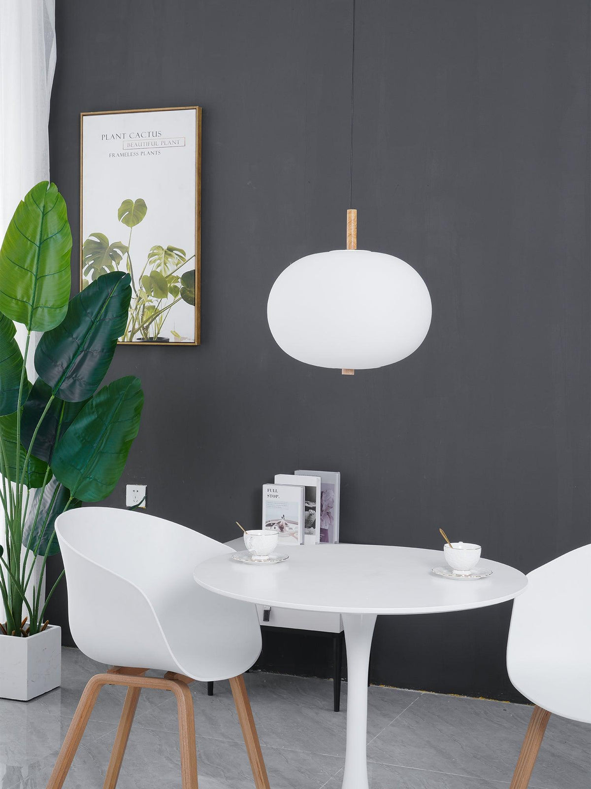 Duality Moderne Pendelleuchte aus Glas