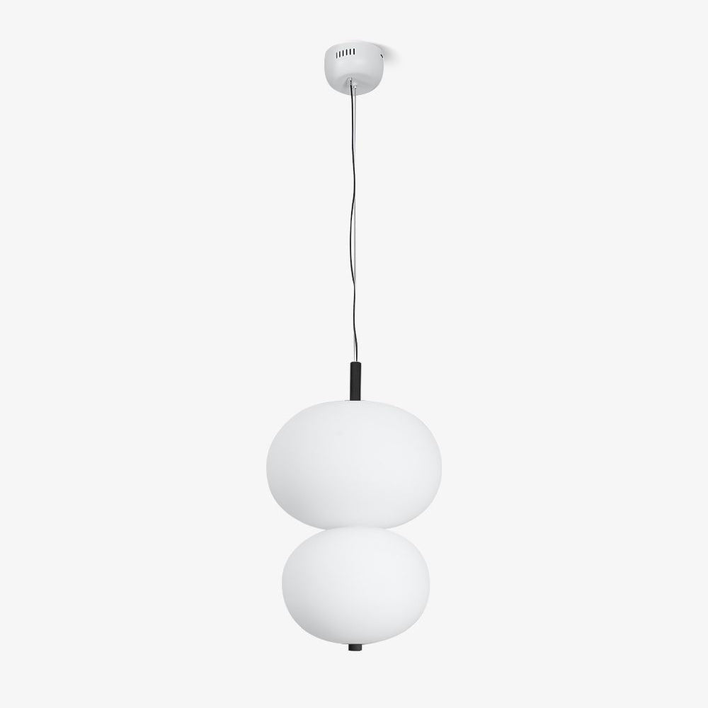 Duality Moderne Pendelleuchte aus Glas