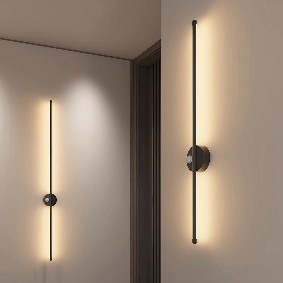 Norielia Wandleuchte wiederaufladbar linear minimalistisch