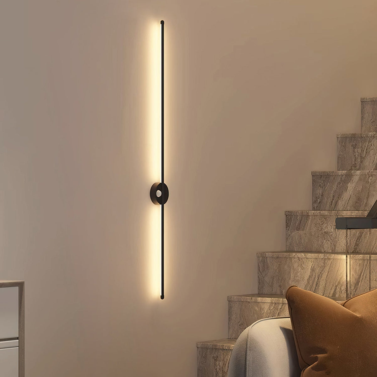 Norielia Wandleuchte wiederaufladbar linear minimalistisch