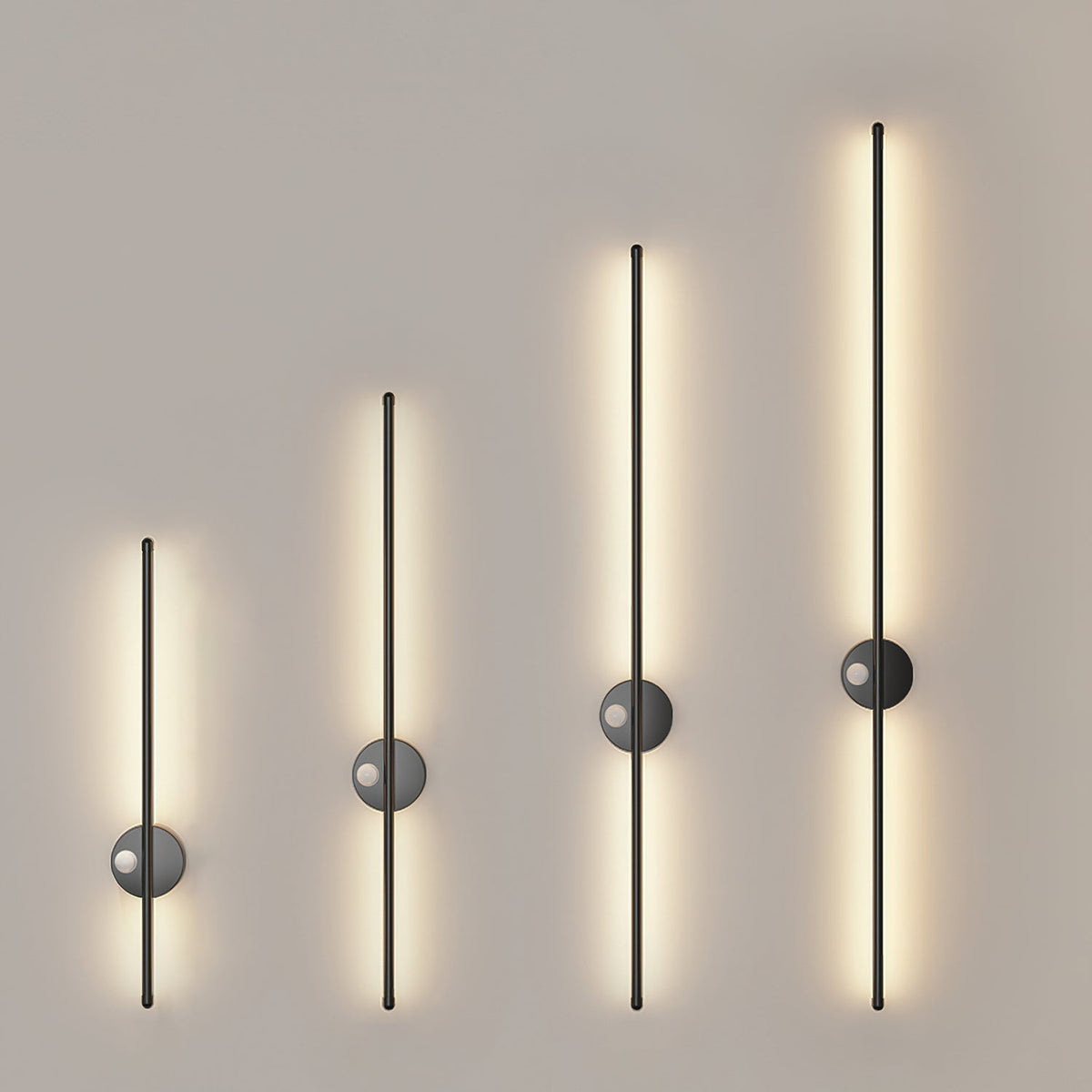 Norielia Wandleuchte wiederaufladbar linear minimalistisch