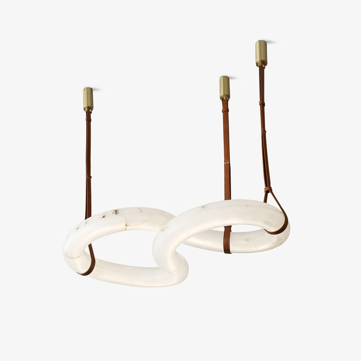 Luste Alabaster Pendelleuchte Kronleuchter