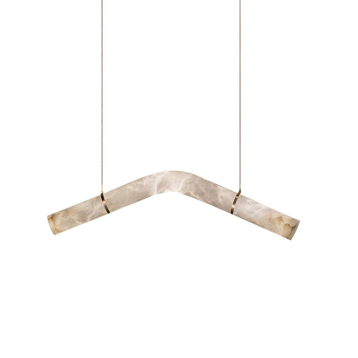Luste Alabaster Pendelleuchte Kronleuchter