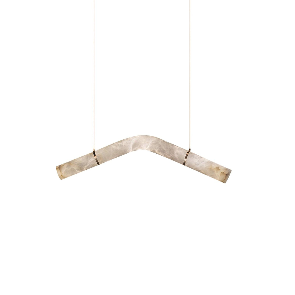 Luste Alabaster Pendelleuchte Kronleuchter