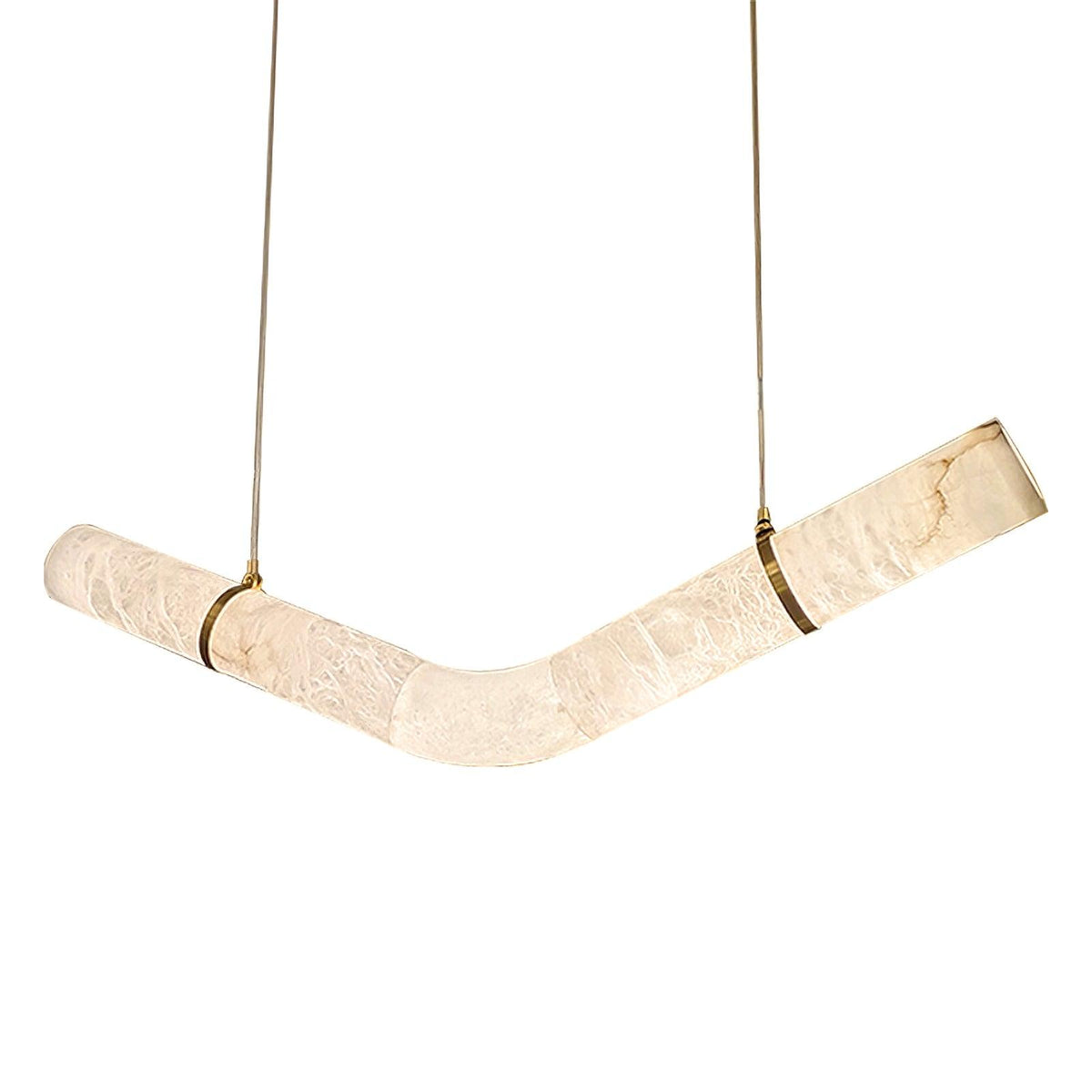Luste Alabaster Pendelleuchte Kronleuchter