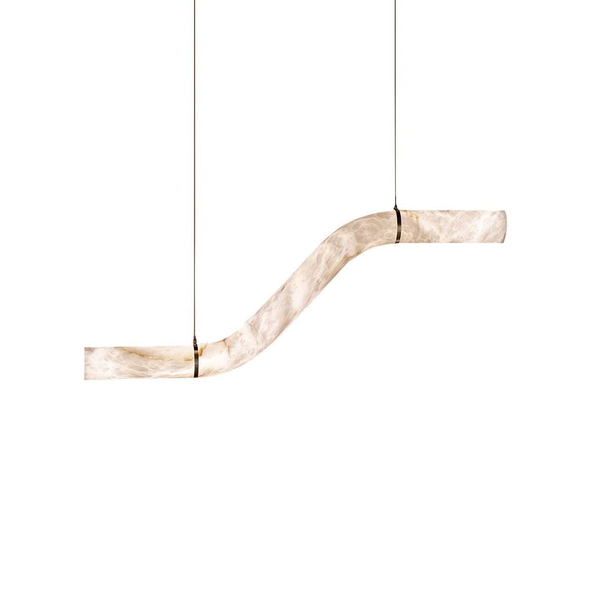 Luste Alabaster Pendelleuchte Kronleuchter