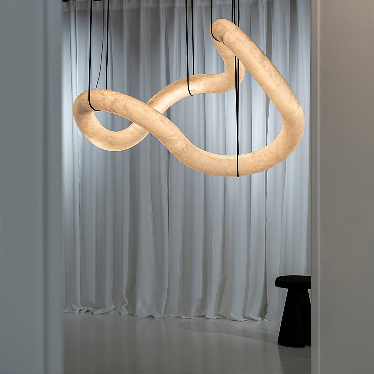 Luste Alabaster Pendelleuchte Kronleuchter