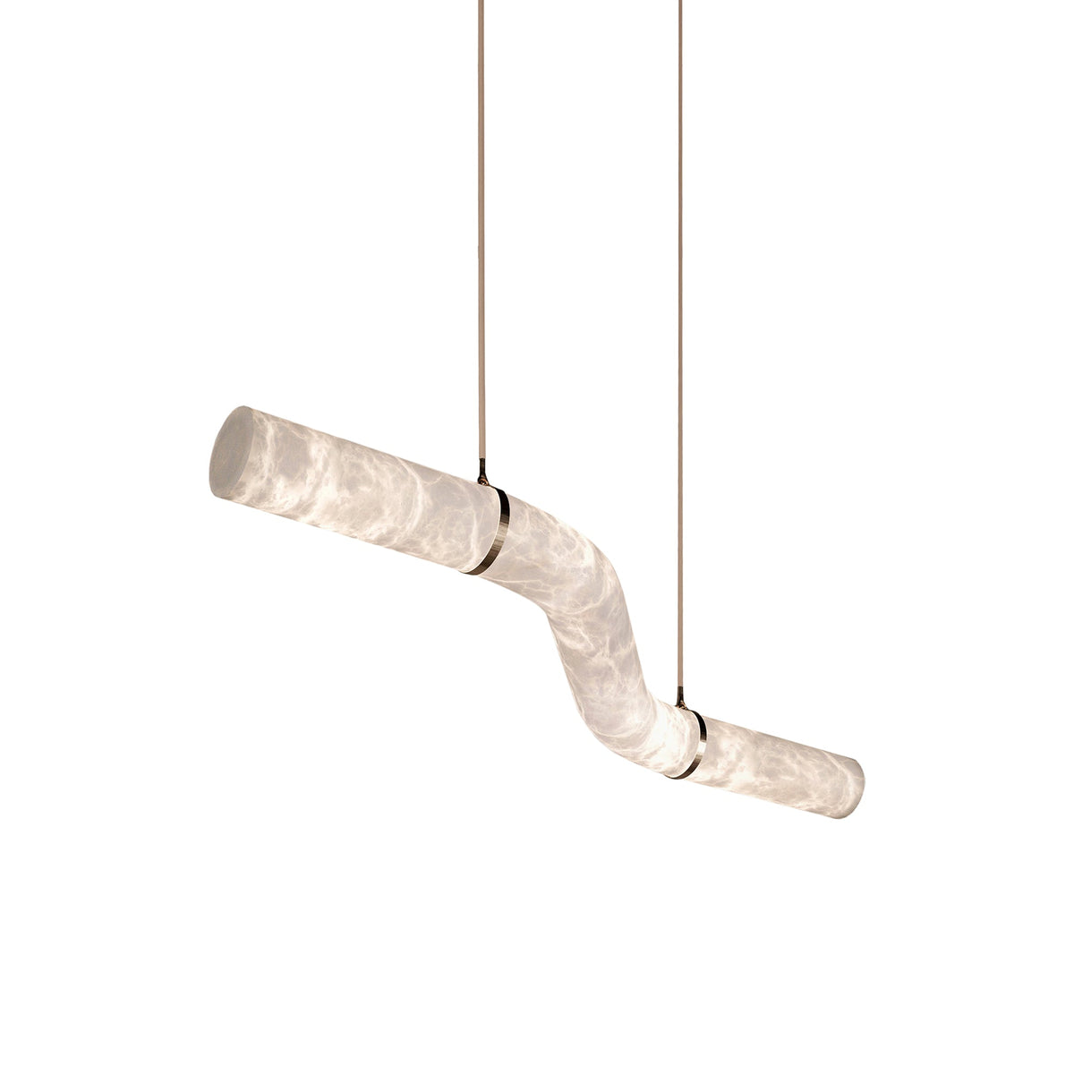 Luste Alabaster Pendelleuchte Kronleuchter