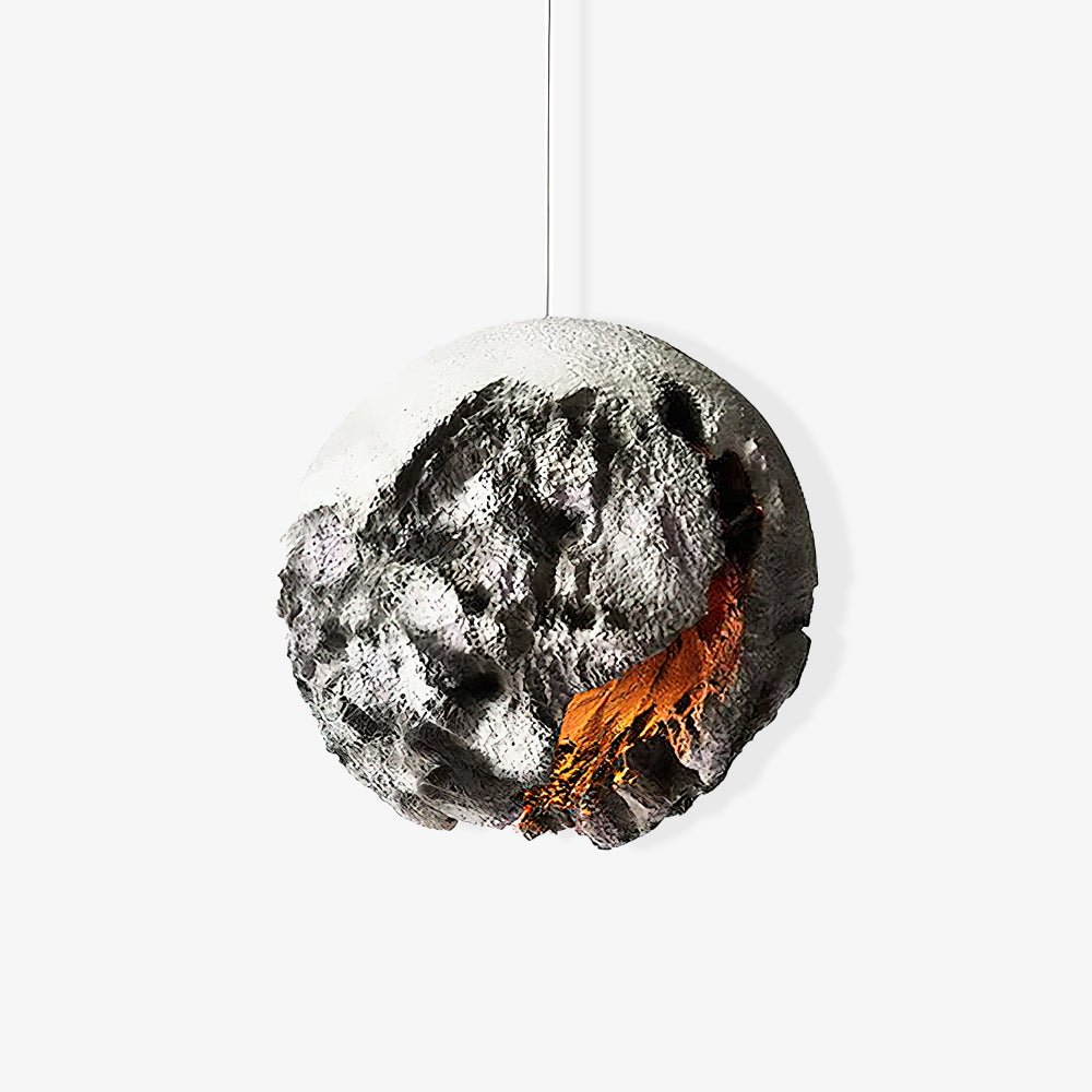 Ilphaara Irregular Planet Kunststoff-Pendelleuchte