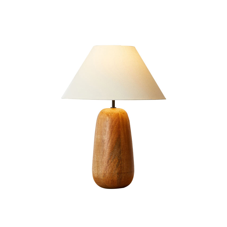 Lindenier Tischleuchte aus Holz