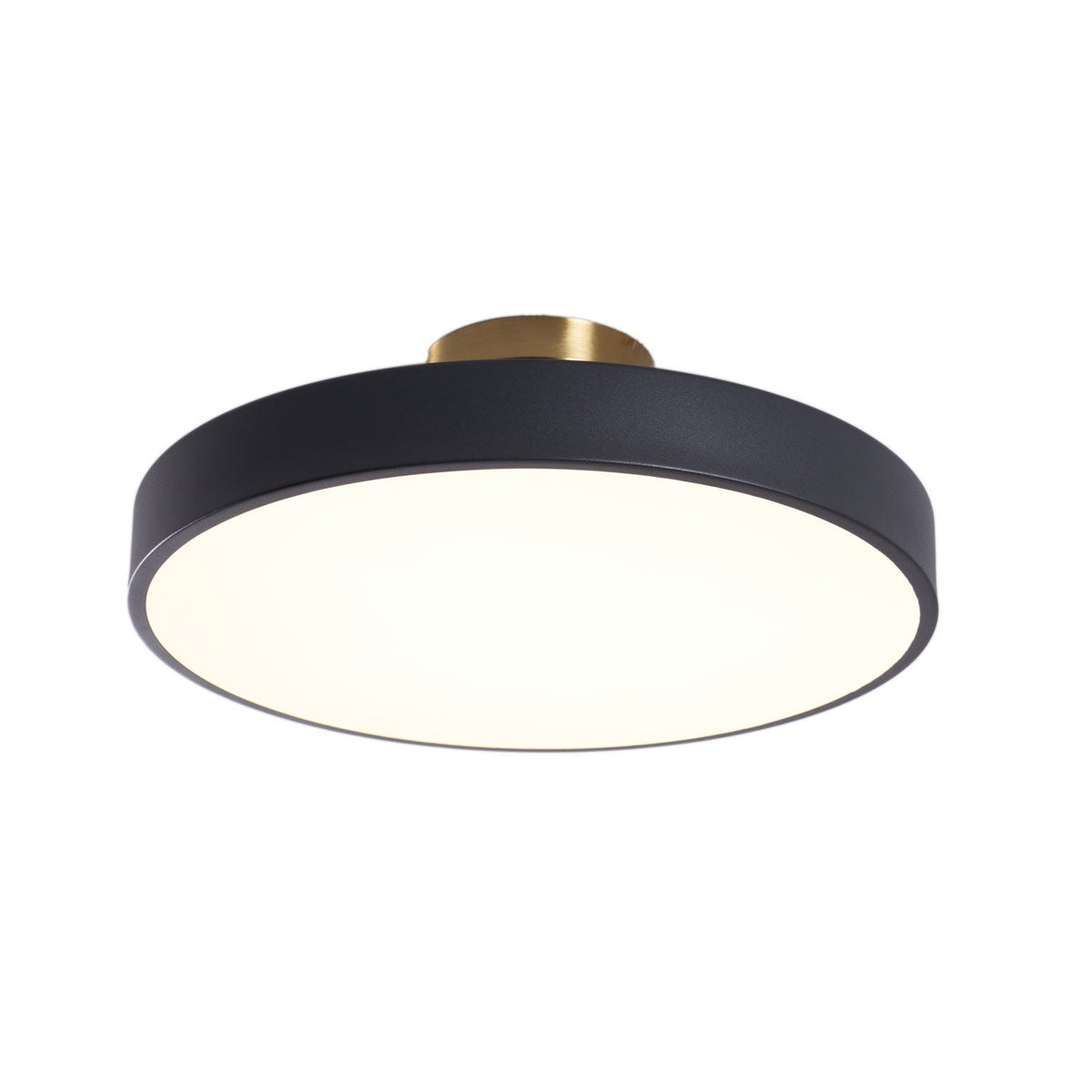 Aureiella flache Deckenleuchte Schwarz und Gold moderne Ausführung