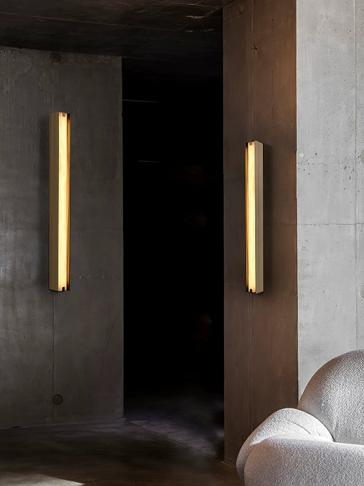 Tebris Alabaster-Wandleuchte